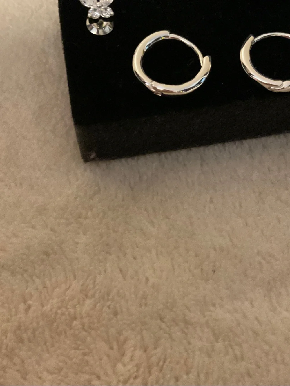Silver Cubic Zirconia 3-Pair Earring Set - Classic Silver Sparkle